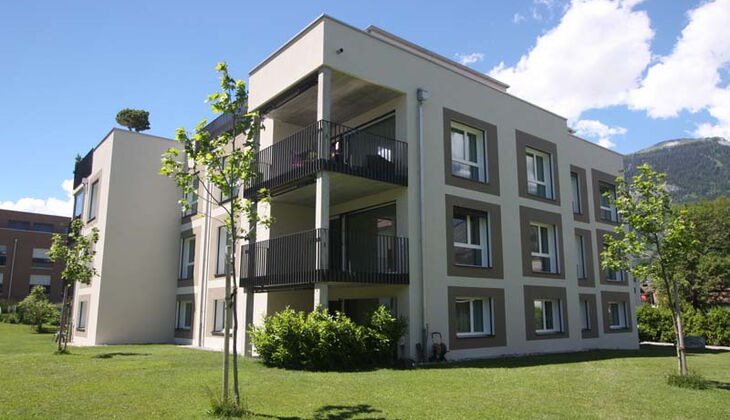 Bauernhaus mit Stall und Garten in Feldis