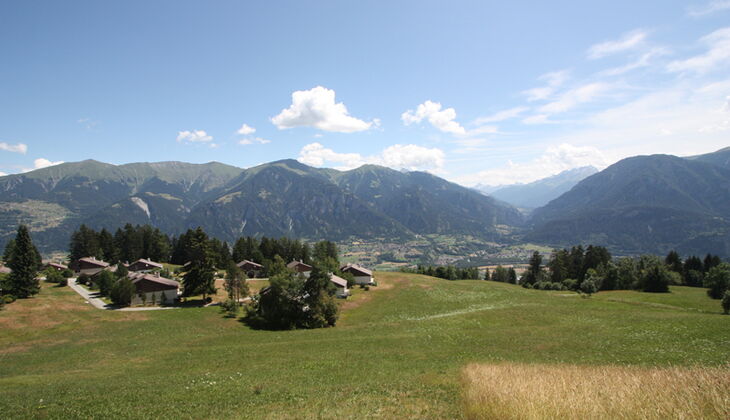 Bauernhaus mit Stall und Garten in Feldis